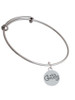 Giddy Circle Charm Bangle Bracelet