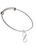 & Beyond Infinity Sign Charm Bangle Bracelet