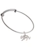 Tiger Cub Charm Bangle Bracelet