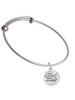 I Love You to the Moon and Back Charm Bangle Bracelet