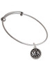 Medical Assistant Caduceus Seal - MA Charm Bangle Bracelet
