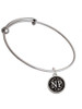 Nurse Caduceus Seal - NP Charm Bangle Bracelet