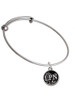 Nurse Caduceus Seal - LPN Charm Bangle Bracelet