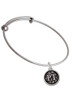 Physical Therapist Caduceus Seal - PT Charm Bangle Bracelet