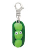 Fimo Clay Three Peas in a Pod Clip On Charm