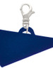 Acrylic 1.25" Navy Megaphone Clip On Charm