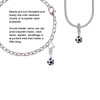 Resin Soccer ball Clip On Charm