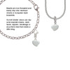 Small 2-D Puffy Heart Clip On Charm