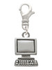 Computer Clip On Charm