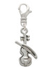 Violin Clip On Charm