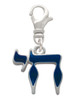 Enamel Blue Chai Clip On Charm