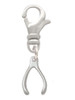 Mini Wishbone Clip On Charm