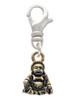 Mini Gold Tone Buddha Clip On Charm