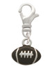 Mini Enamel Football Clip On Charm