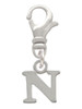 Small Greek Letter - Nu - Clip On Charm