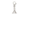Small Initial - A - Clip On Charm
