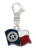 Texas Flag - Ranger Clip On Charm