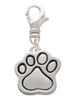 Large Paw Clip On Charm