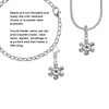 Snowflake Clip On Charm