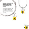 Resin Bumble Bee Clip On Charm