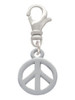 Peace Sign Clip On Charm