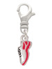 Mini Red Running Shoe Clip On Charm