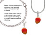 3-D Enamel Mango Clip On Charm
