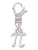 Small Pi Clip On Charm