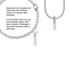 Mini Infinity Sign Clip On Charm