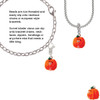 Resin Funny Ahh! Pumpkin Clip On Charm