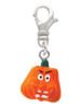 Resin Funny Boo! Pumpkin Clip On Charm