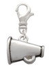 Small Megaphone Clip On Charm