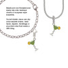 Tropical Drink - Lime Green Clip On Charm