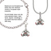 Sitting Bunny with Easter Egg Clip On Charm