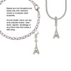 3-D Eiffel Tower Clip On Charm