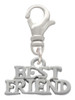 Best Friend Clip On Charm