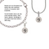 Disc 1/2'' Number - 9 - Clip On Charm