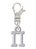 Small Greek Letter - Pi - Clip On Charm