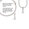 Small Greek Letter - Delta - Clip On Charm