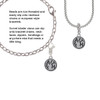 Faith in Circle Clip On Charm