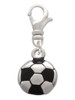 Soccer ball Clip On Charm