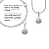 Volleyball or Water Polo Ball Clip On Charm