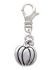Small Pumpkin Clip On Charm