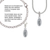 Giggle Oval Clip On Charm