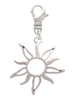 Open Design Sun Clip On Charm
