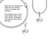 Curled Up Cat Clip On Charm