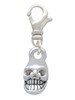 Mini Skull Clip On Charm
