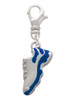 Blue Running Shoe Clip On Charm