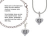 Heart with Baby Feet Clip On Charm