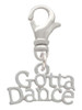 Gotta Dance Clip On Charm